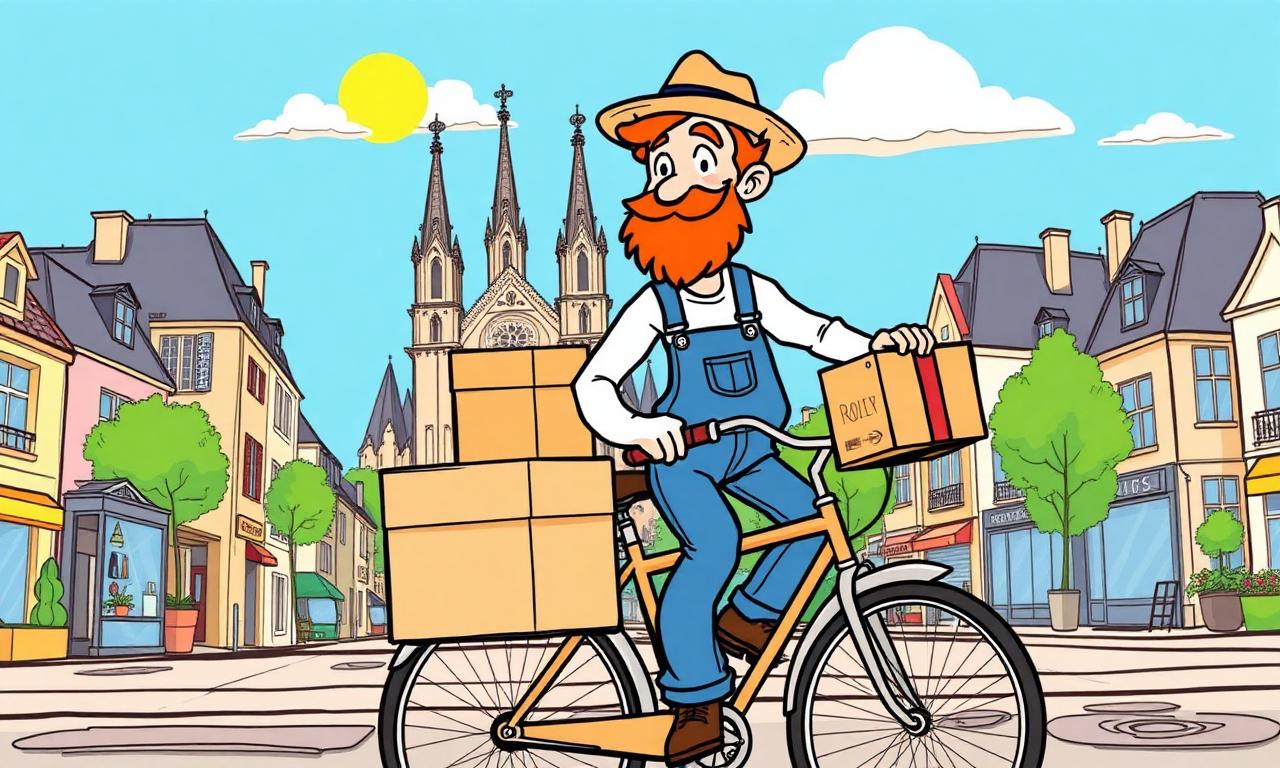 Livraison CBD à vélo dans Rouen